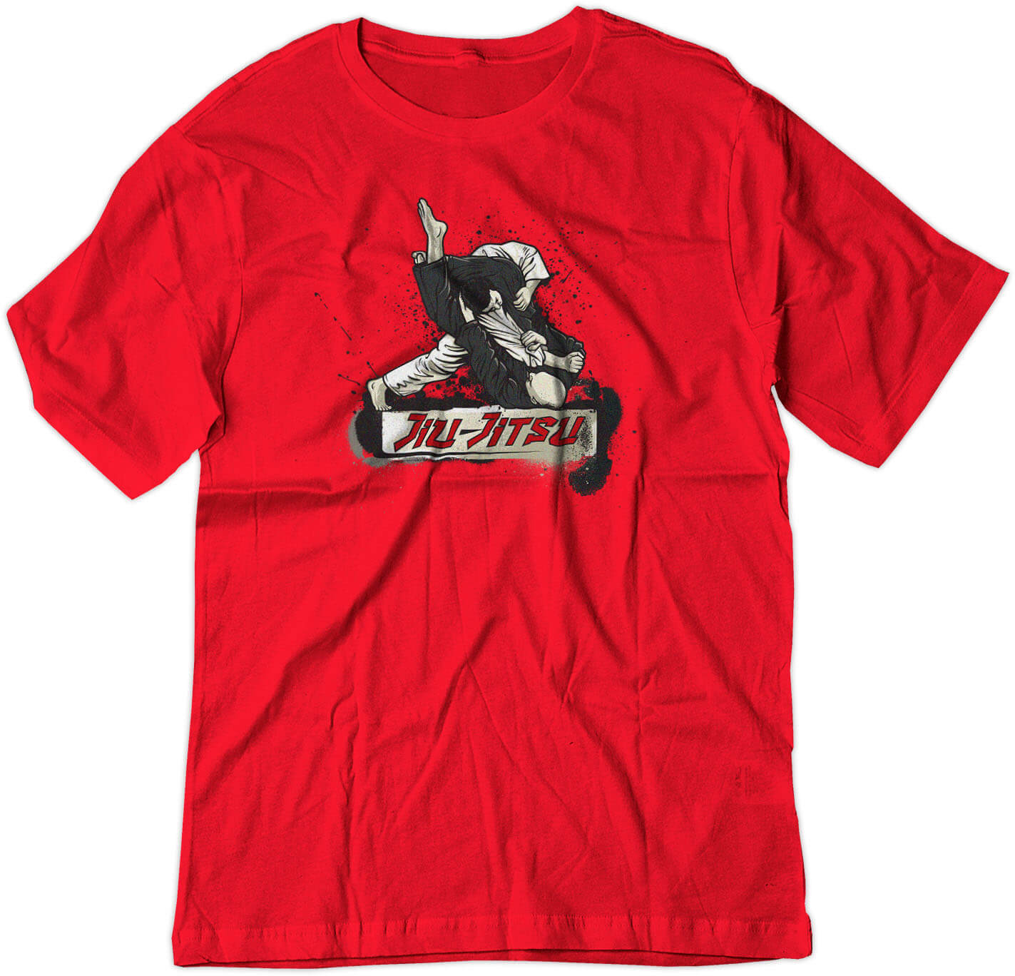 BSW Youth BRAZILIAN JIU-JITSU TRIANGLE GRAPPLING MMA FIGHT Shirt - Picture 13 of 17