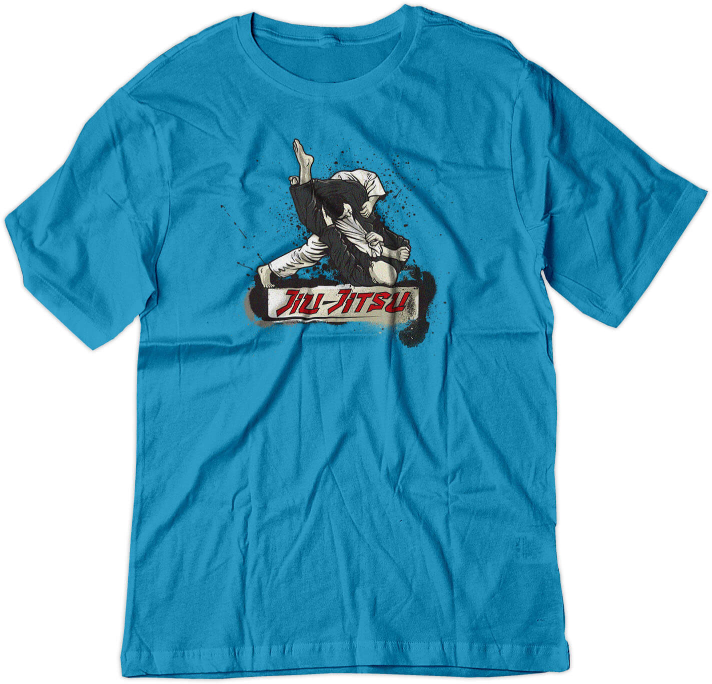 BSW Youth BRAZILIAN JIU-JITSU TRIANGLE GRAPPLING MMA FIGHT Shirt - Picture 15 of 17
