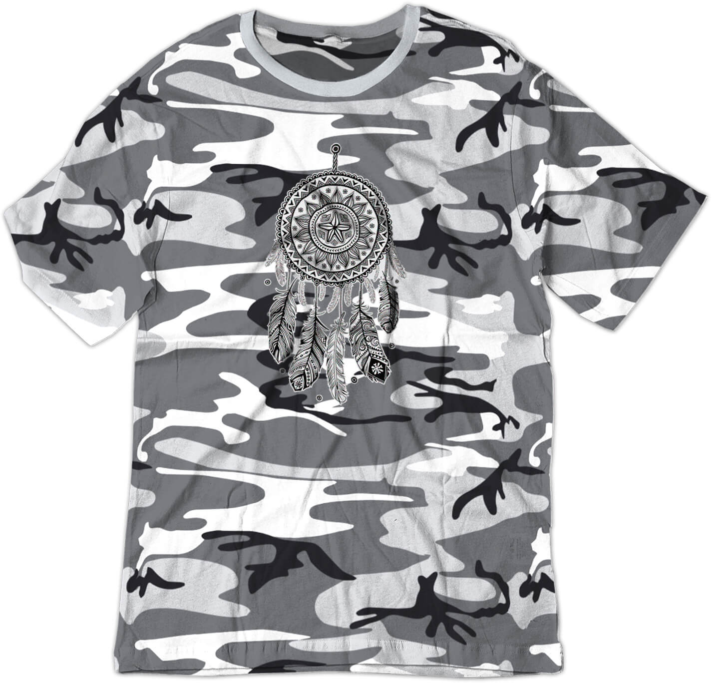 BSW Youth Dream Catcher Native Indian Nightmares Tribal Shirt - Picture 3 of 17