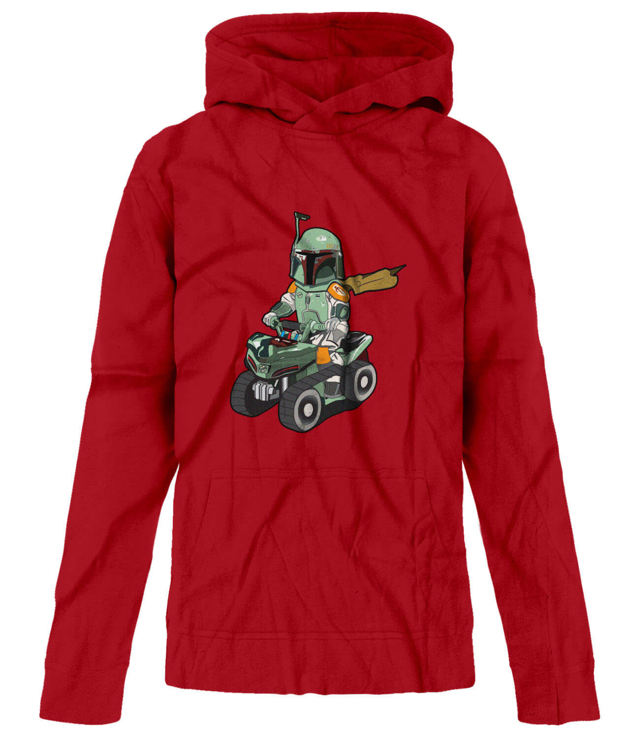 BSW Youth Baby Fett Star Tricycle Tank Hoodie - Picture 5 of 7