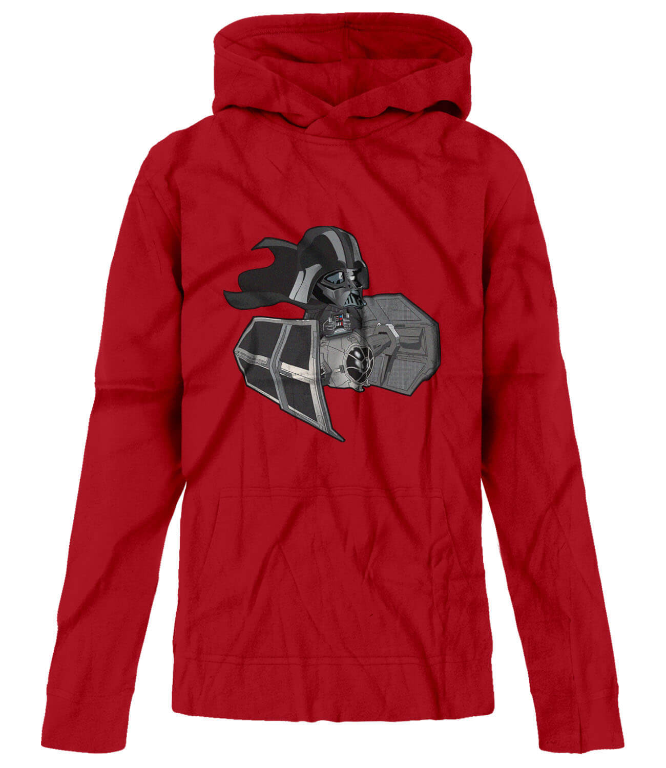 BSW Youth Baby Darth Playing Star Tie Fighter Hoodie - Picture 5 of 7