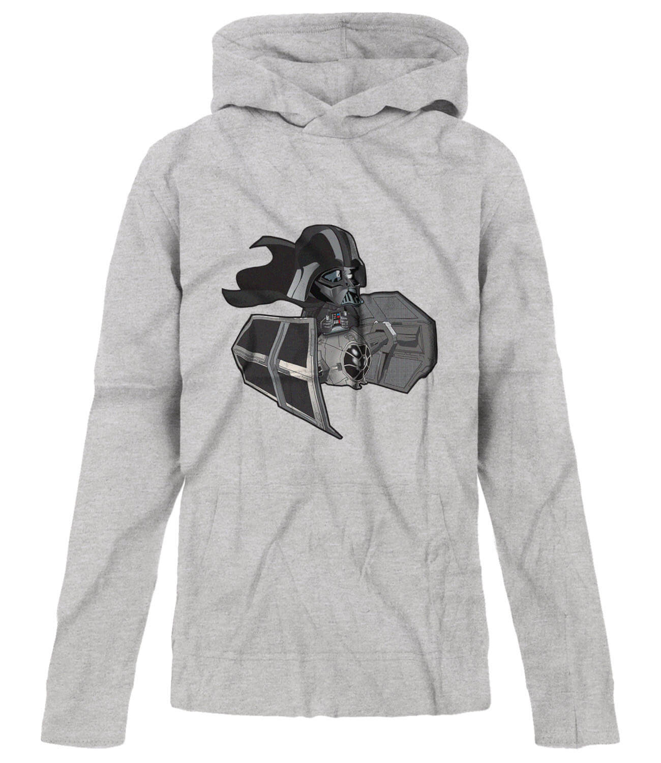 BSW Youth Baby Darth Playing Star Tie Fighter Hoodie - Picture 7 of 7