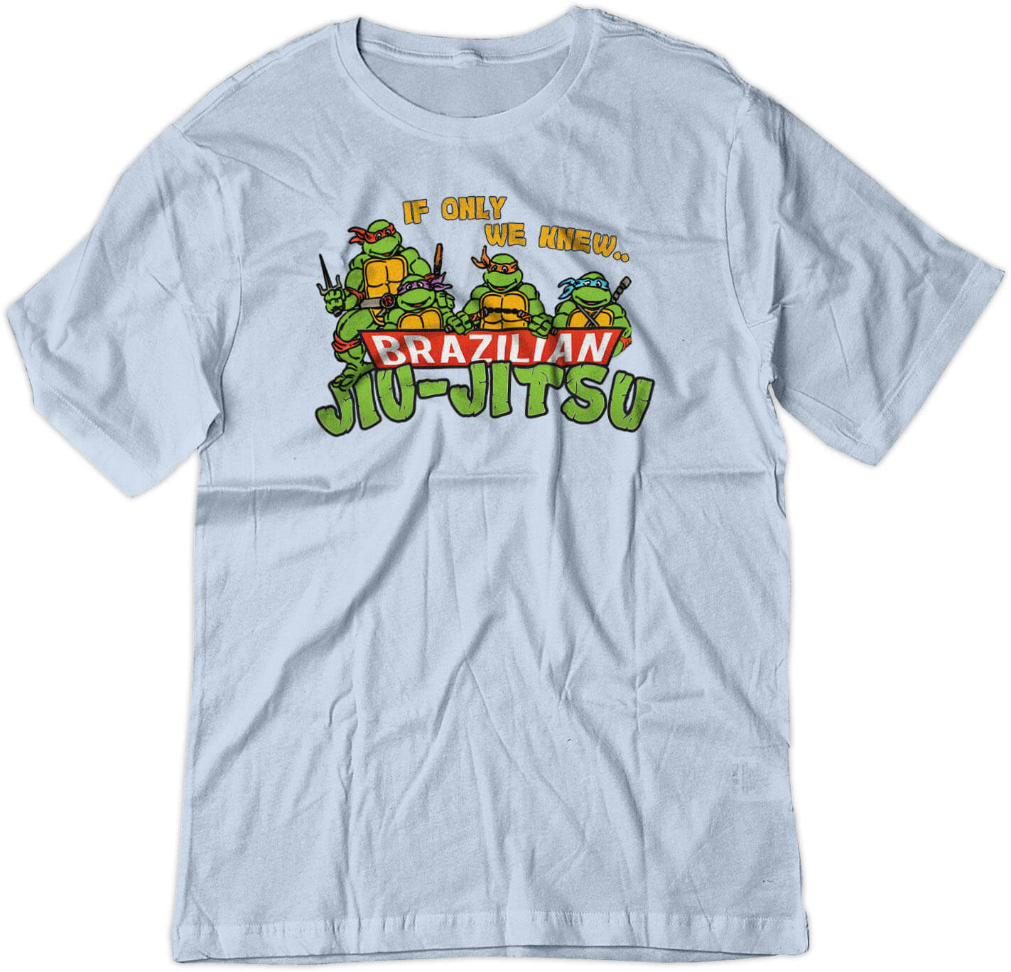 BSW Youth If Only We Knew Brazilian Jiu-Jitsu Turtles MMA Shirt - Picture 5 of 17