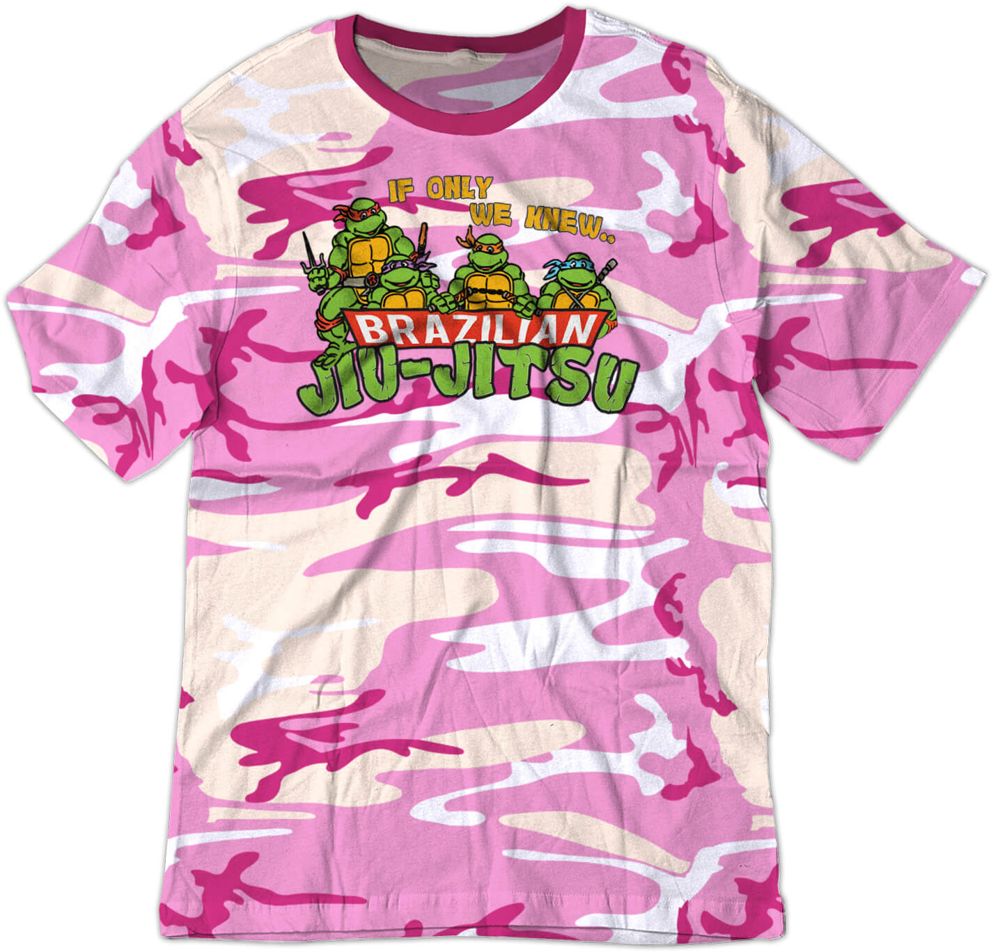 BSW Youth If Only We Knew Brazilian Jiu-Jitsu Turtles MMA Shirt - Picture 4 of 17