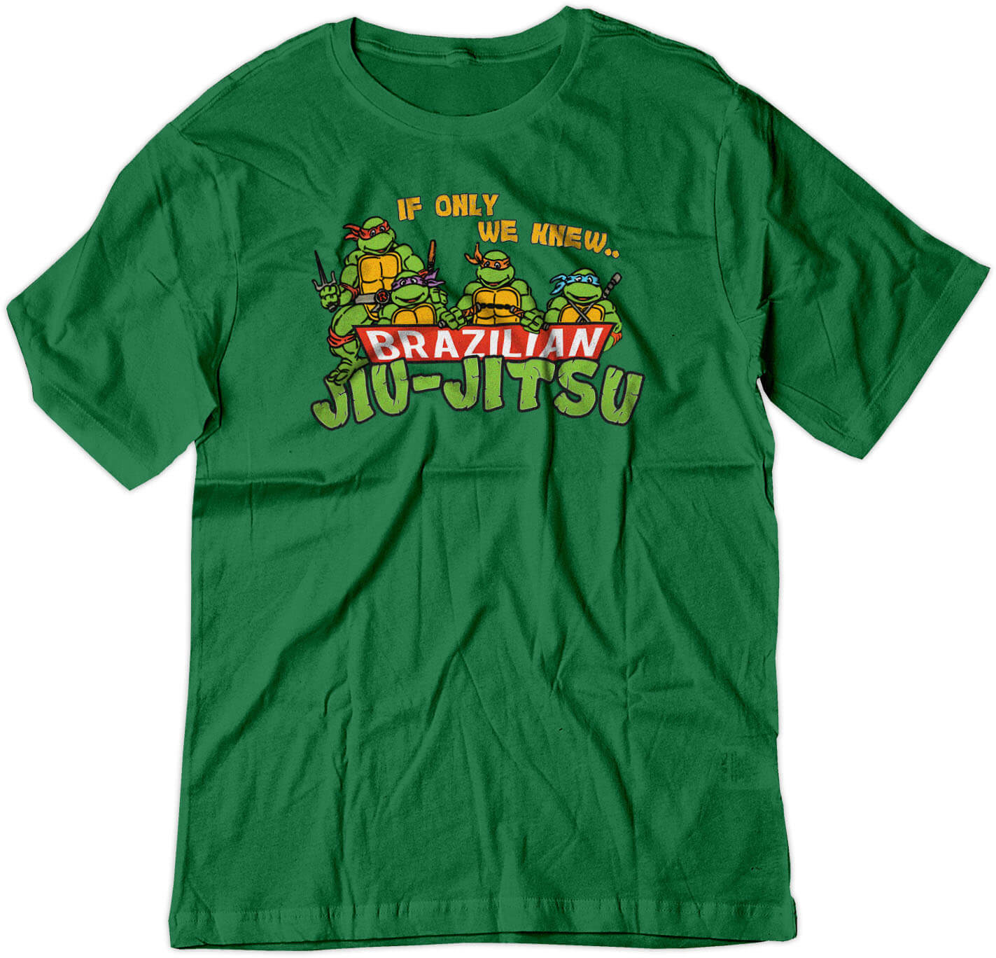 BSW Youth If Only We Knew Brazilian Jiu-Jitsu Turtles MMA Shirt - Picture 9 of 17