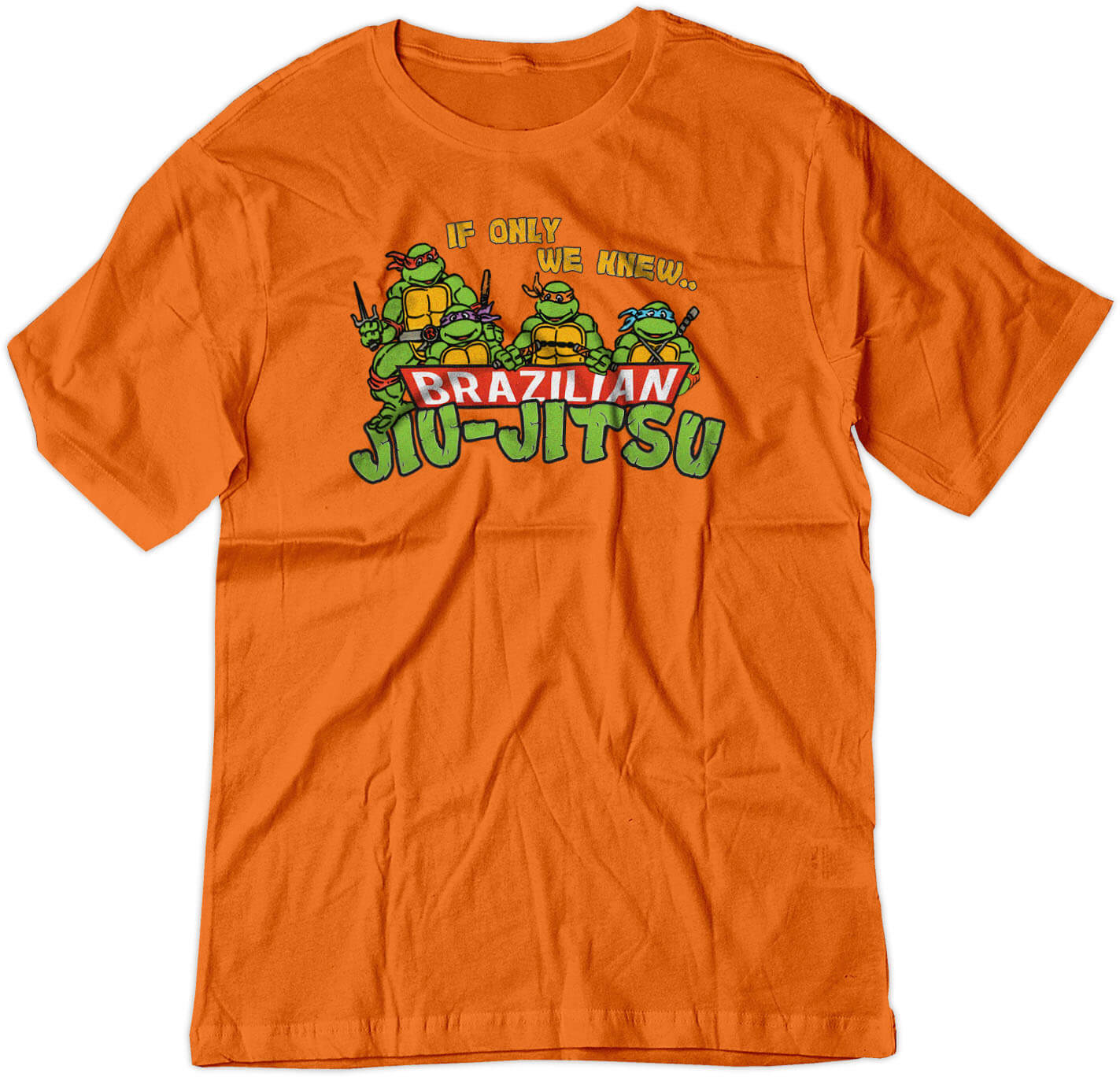 BSW Youth If Only We Knew Brazilian Jiu-Jitsu Turtles MMA Shirt - Picture 11 of 17