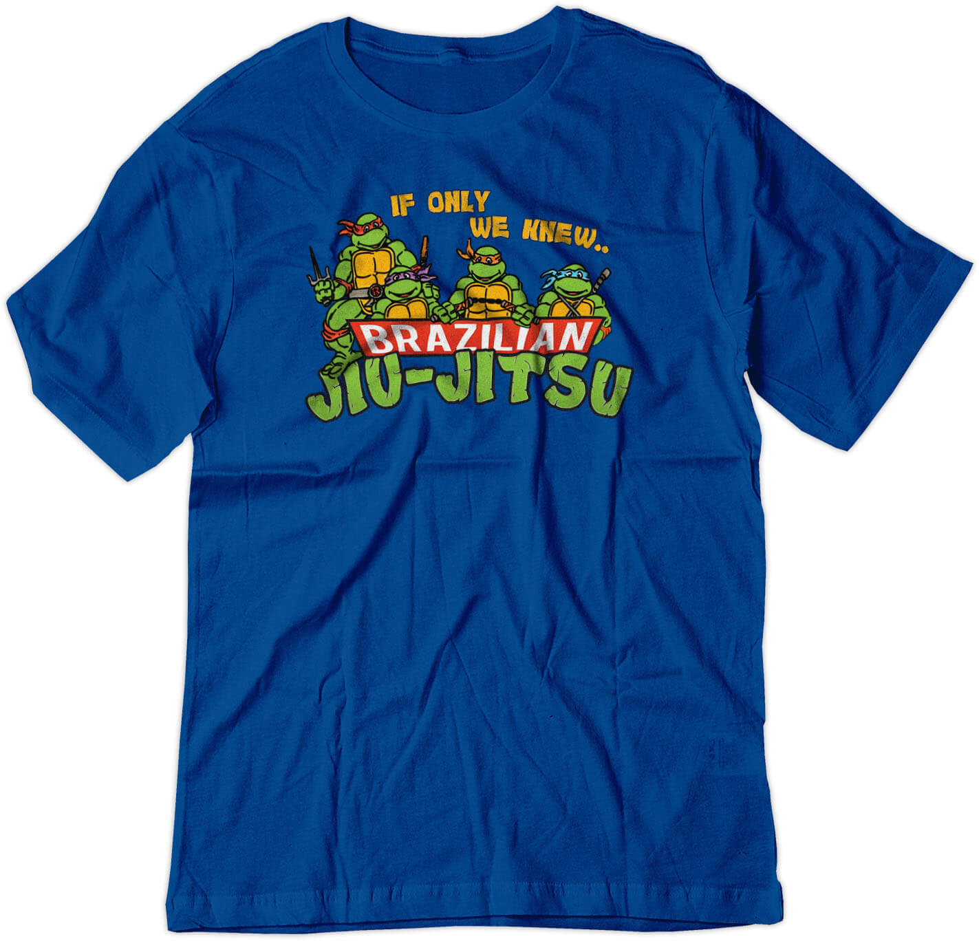 BSW Youth If Only We Knew Brazilian Jiu-Jitsu Turtles MMA Shirt - Picture 14 of 17