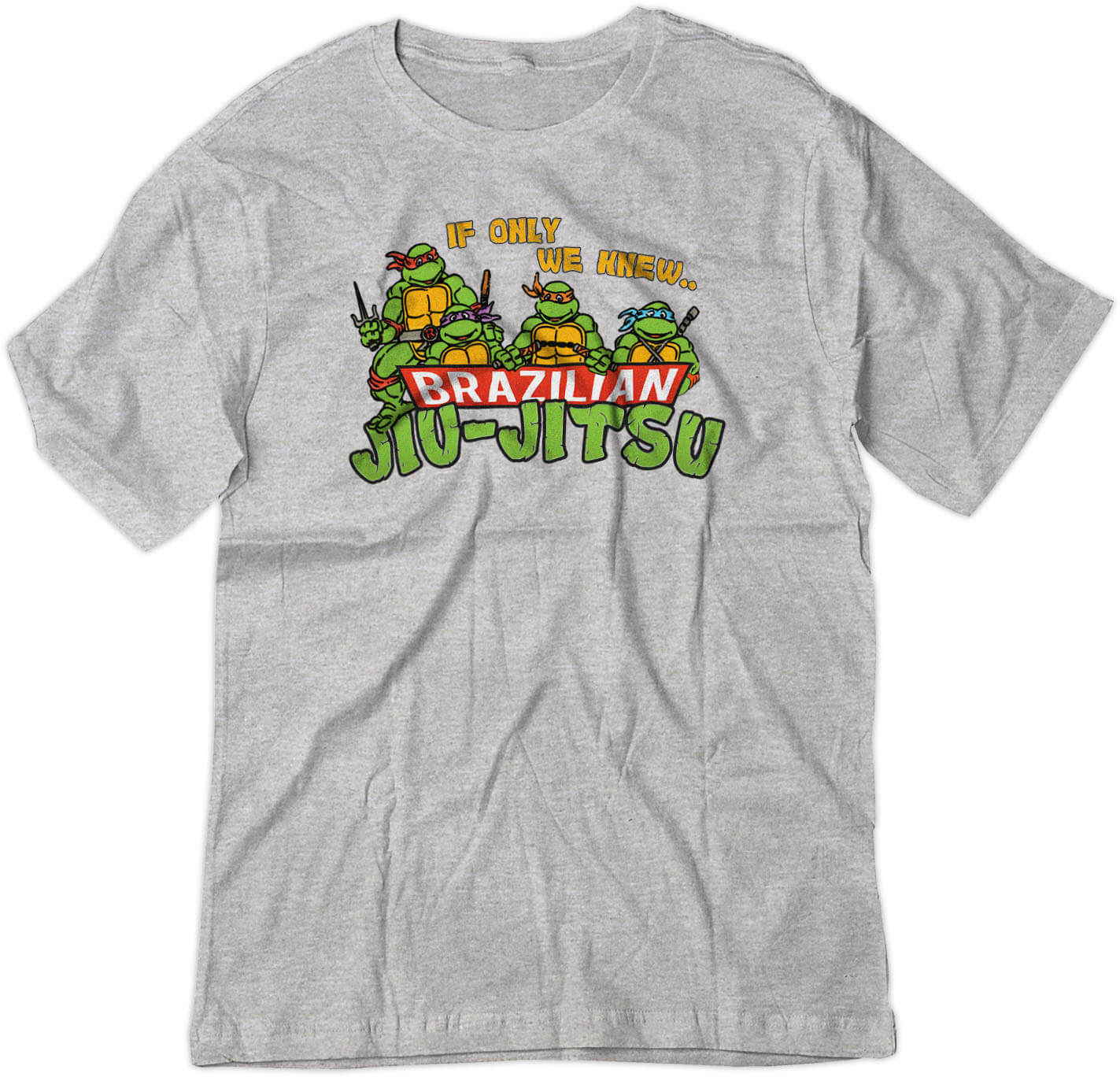BSW Youth If Only We Knew Brazilian Jiu-Jitsu Turtles MMA Shirt - Picture 16 of 17