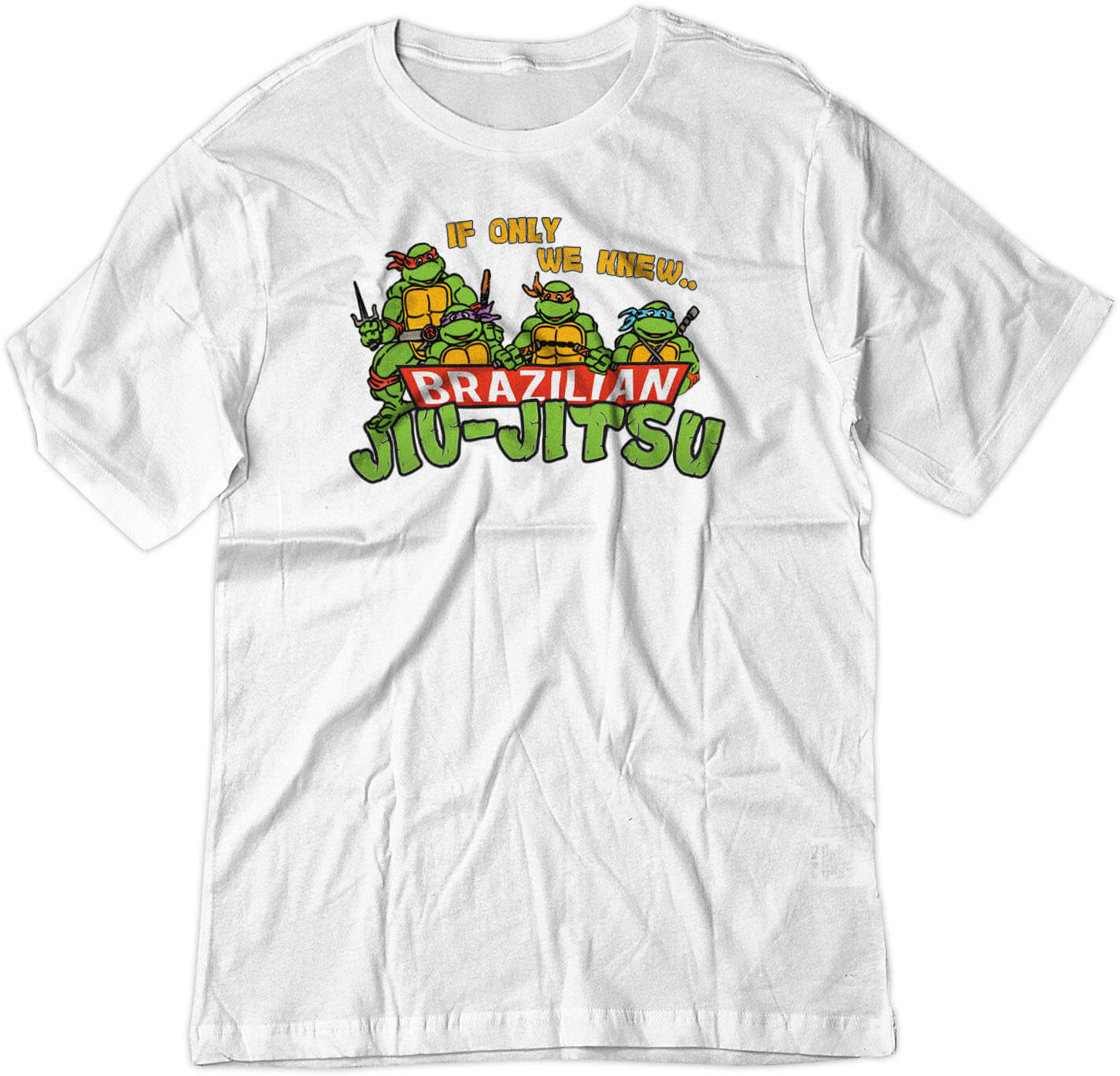 BSW Youth If Only We Knew Brazilian Jiu-Jitsu Turtles MMA Shirt - Picture 17 of 17