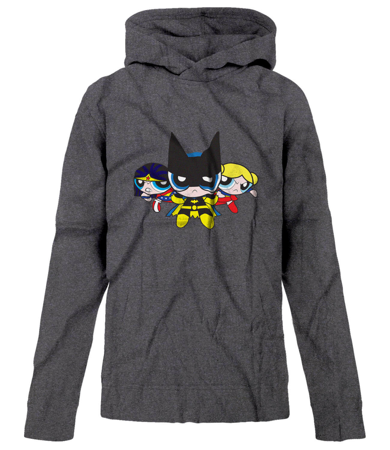 BSW Youth Super Hero Powerpuff Tough Girl Hoodie - Picture 3 of 7