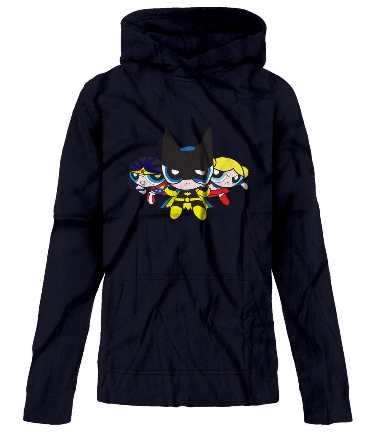BSW Youth Super Hero Powerpuff Tough Girl Hoodie - Picture 4 of 7