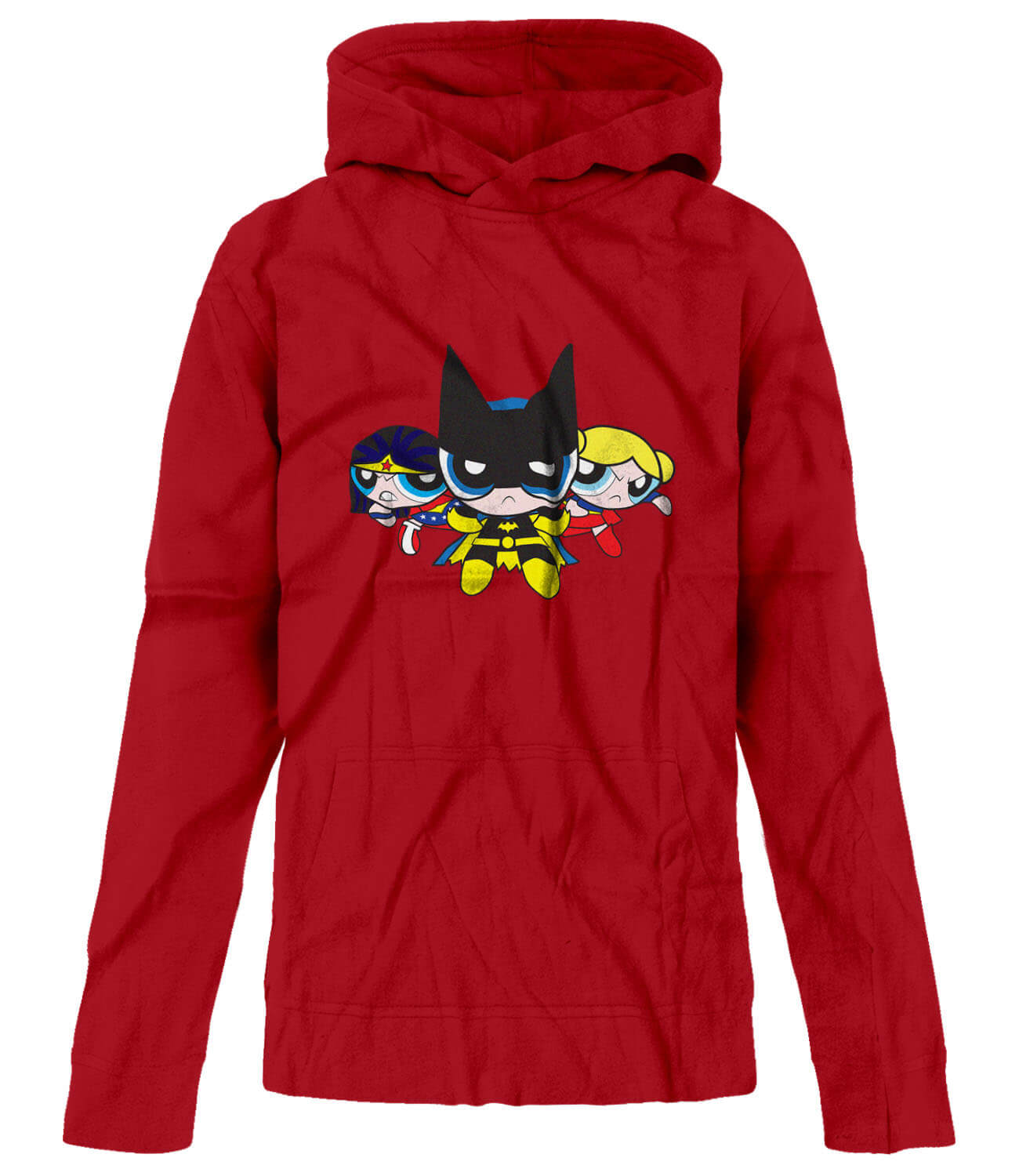 BSW Youth Super Hero Powerpuff Tough Girl Hoodie - Picture 5 of 7