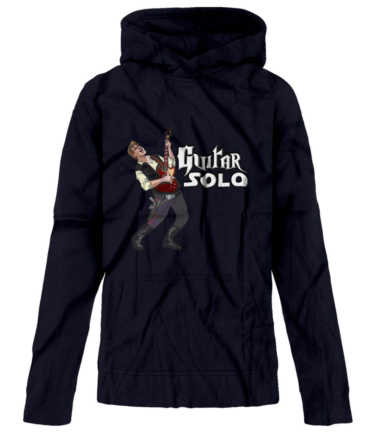 BSW Youth Guitar Solo Hero Han Star Music Hoodie - Picture 4 of 7
