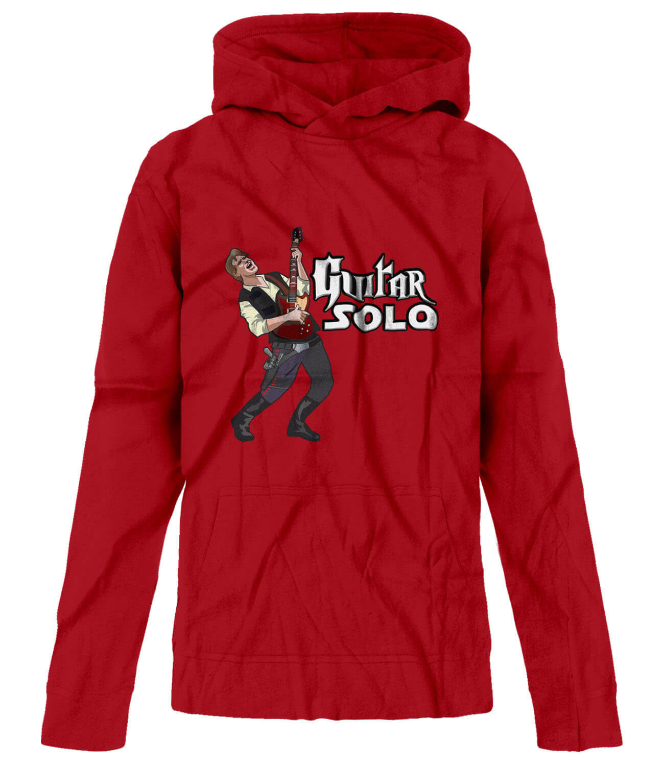 BSW Youth Guitar Solo Hero Han Star Music Hoodie - Picture 5 of 7