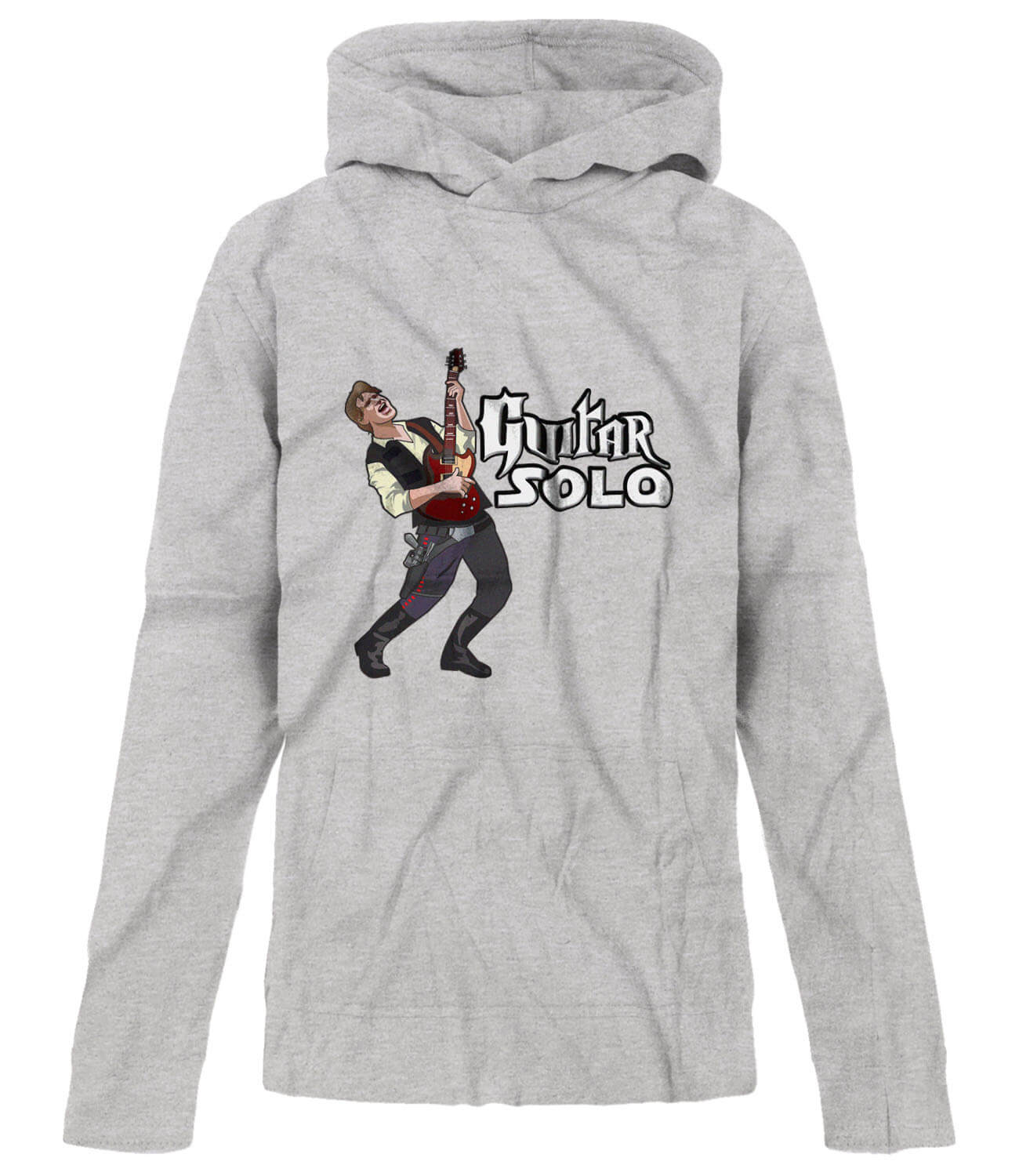 BSW Youth Guitar Solo Hero Han Star Music Hoodie - Picture 7 of 7