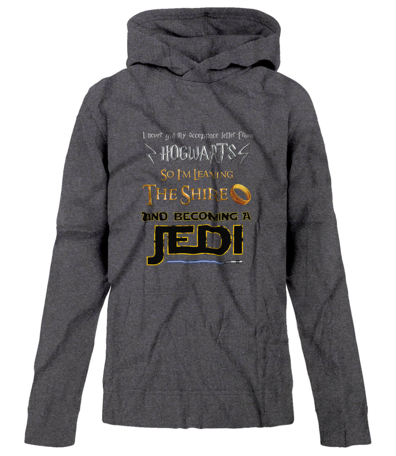 BSW Youth Wizard, Lord Rings, Star Blue Saber Fan Life Journey Hoodie - Picture 3 of 7