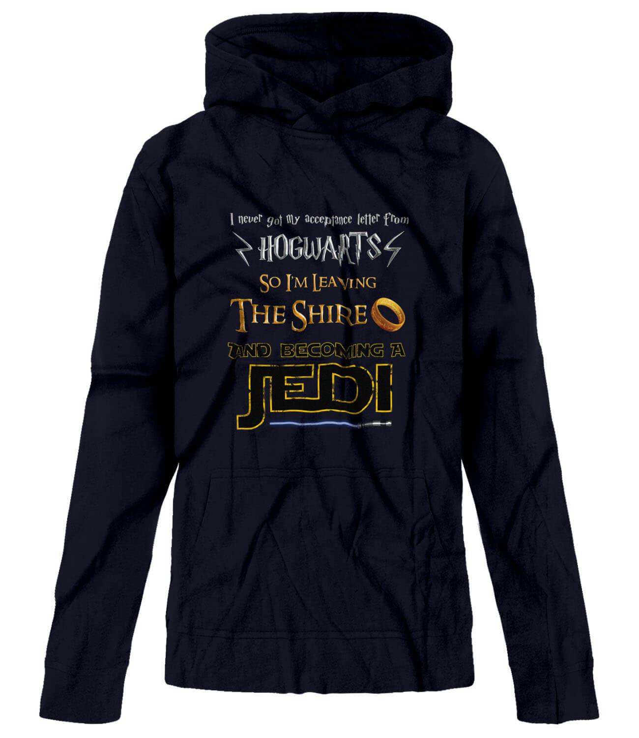 BSW Youth Wizard, Lord Rings, Star Blue Saber Fan Life Journey Hoodie - Picture 4 of 7