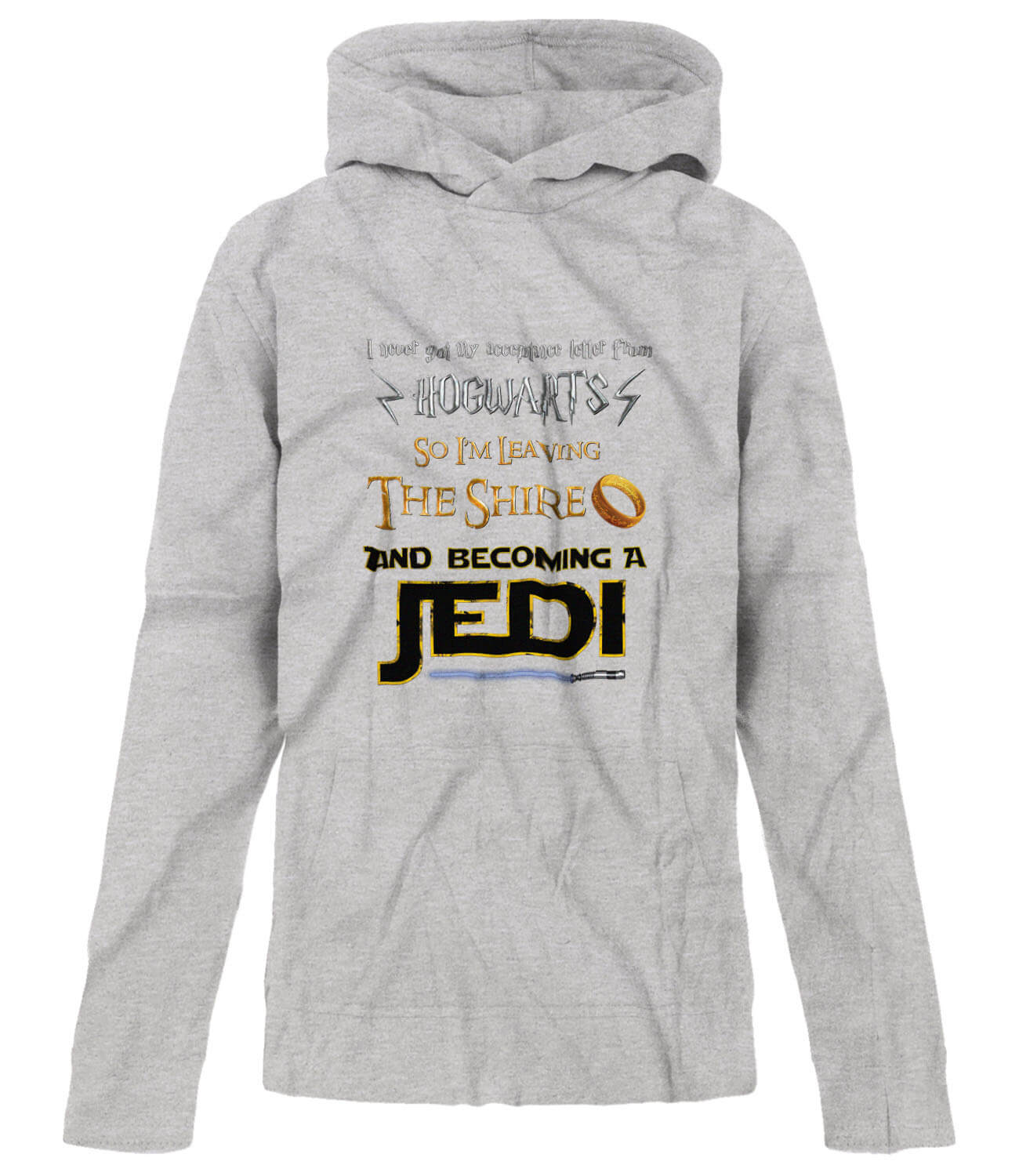BSW Youth Wizard, Lord Rings, Star Blue Saber Fan Life Journey Hoodie - Picture 7 of 7