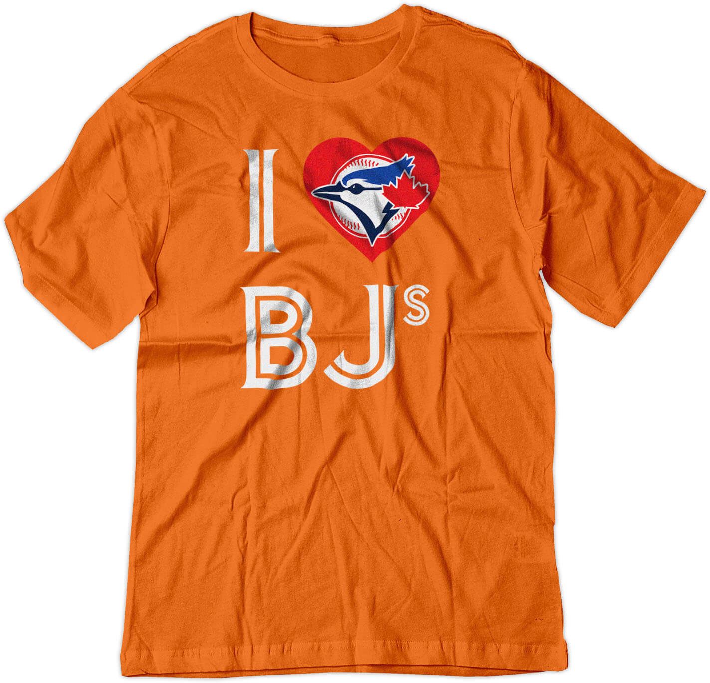 I heart BJs (I love BJs) Original Design T-Shirt - Toronto Apparel XL