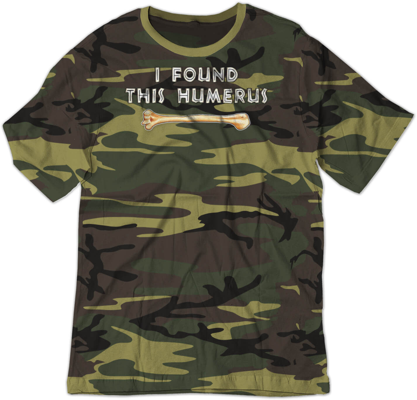 BSW Youth I Found This Humerus Bone Funny Joke Shirt - Picture 2 of 17