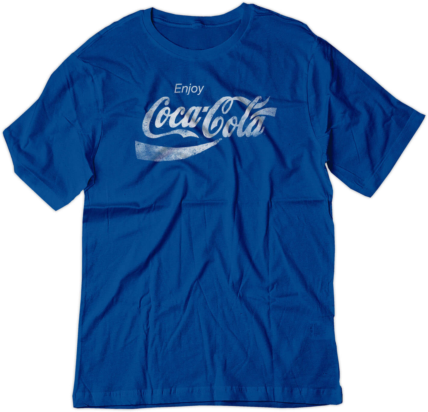 BSW Youth Enjoy Cola Pop Soda Drink Vintage Logo Shirt - Picture 14 of 17