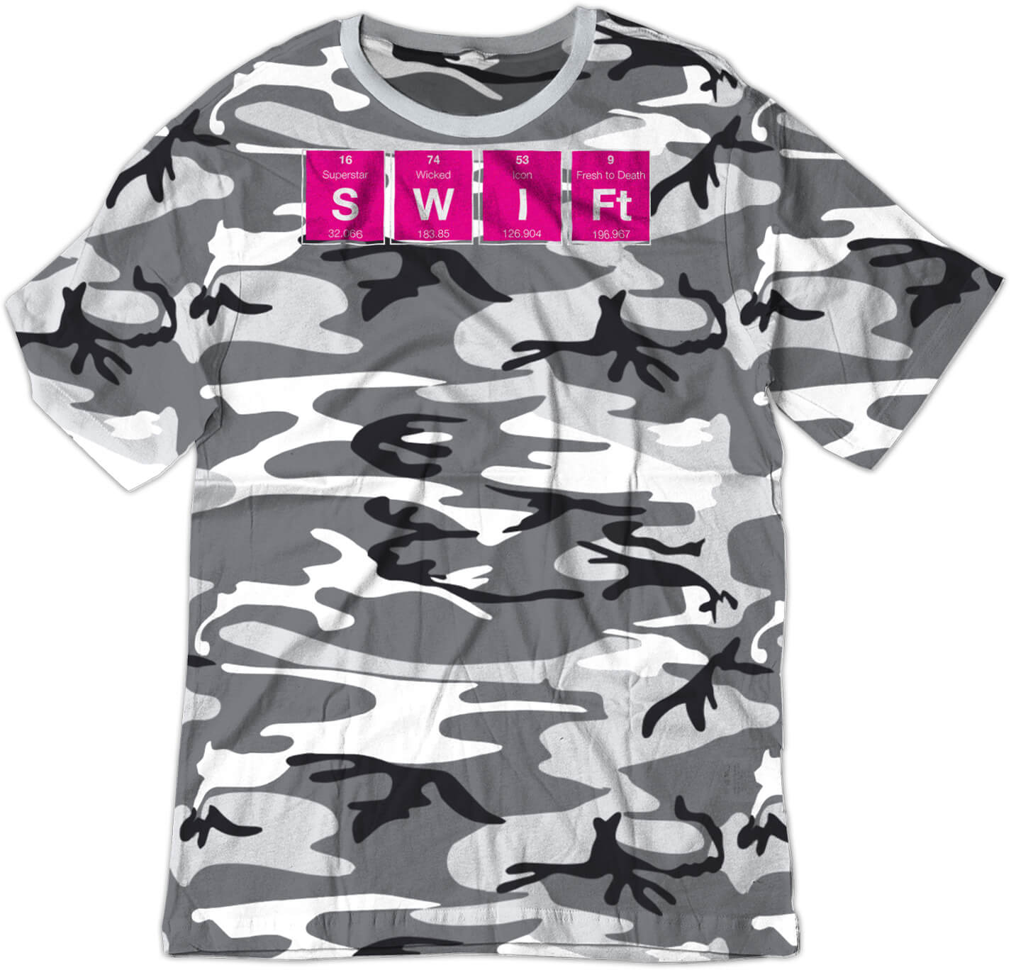 BSW Youth Swift Periodic Table Superstar Music Fan Shirt - Picture 3 of 17