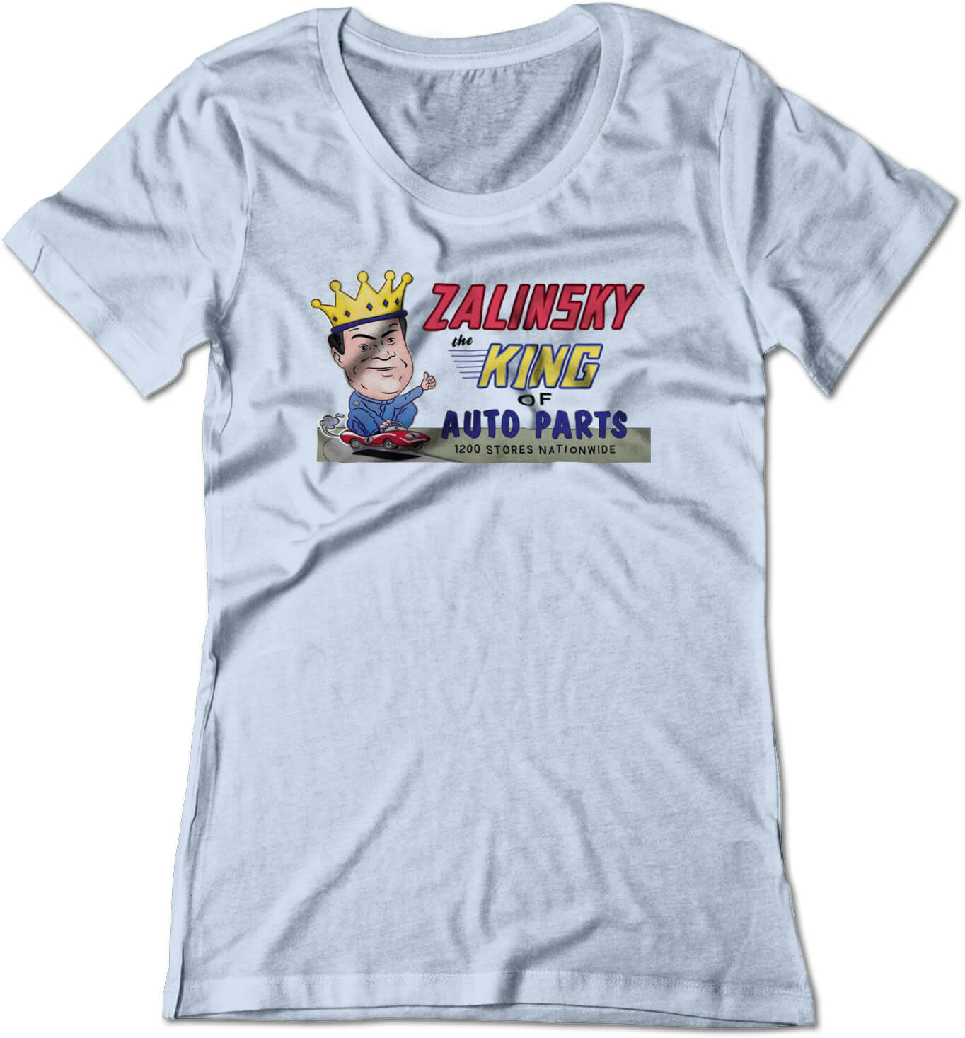 BSW Women's Zalinsky Auto Parts Tommy Boy Movie Shirt