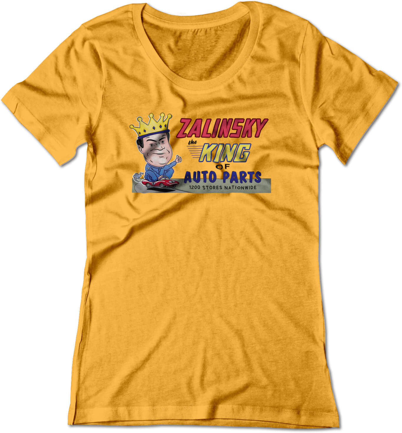 BSW Women's Zalinsky Auto Parts Tommy Boy Movie Shirt