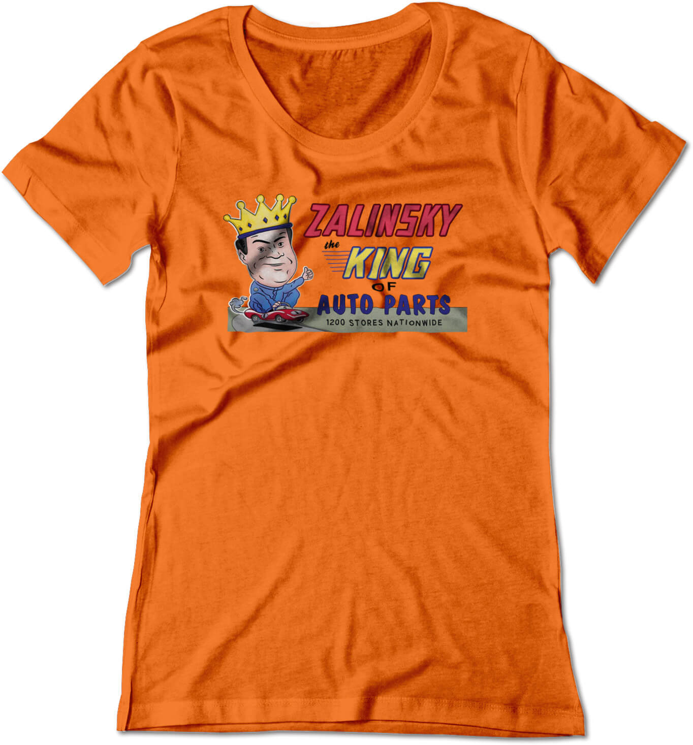 BSW Women's Zalinsky Auto Parts Tommy Boy Movie Shirt